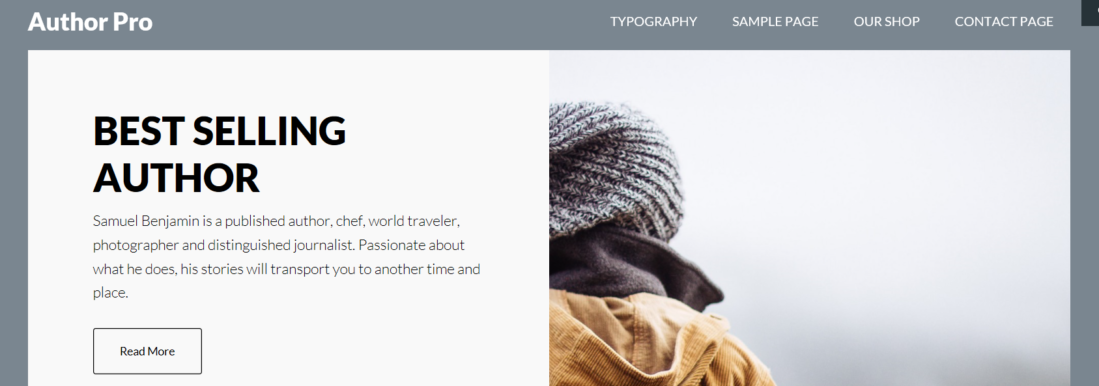 Author Pro Theme Author Pro Theme