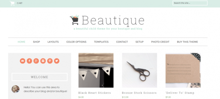 Beautique Theme