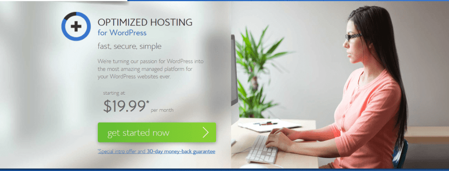 BlueHost Optimized Hosting
