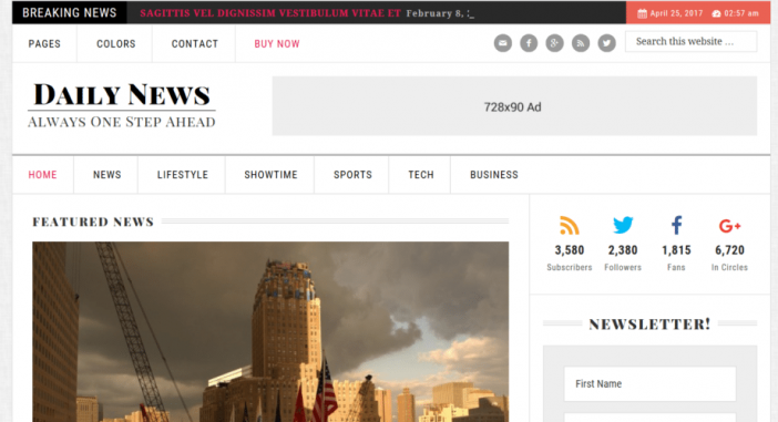 Daily News Theme