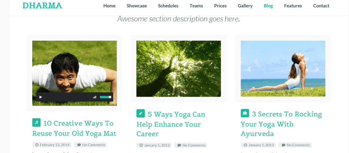 Dharma Blog Widget Dharma Blog Widget