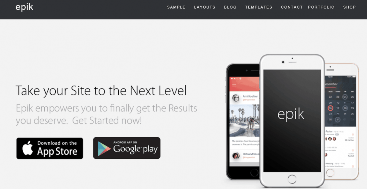 Epik - 3rd Party Genesis Framework Theme | WPOutcast