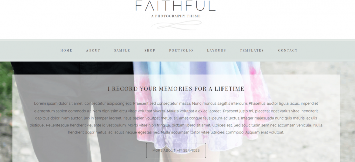 Faithful Theme