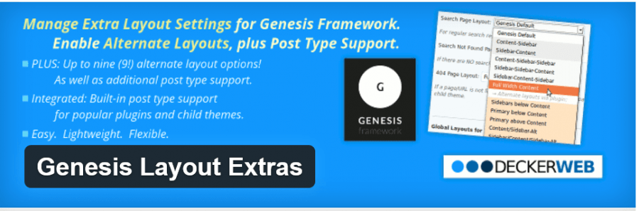 Genesis Layout Extras