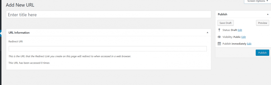 Genesis Simple URL's new Link