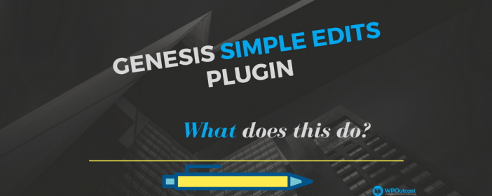 Genesis Simple edits plugins