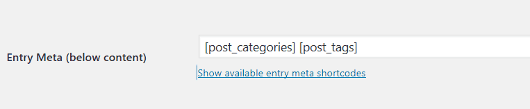Genisis Edit Entry Meta