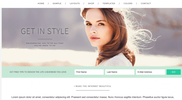 Get In Style Theme