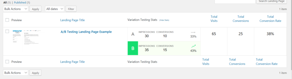 Landing Page Demo