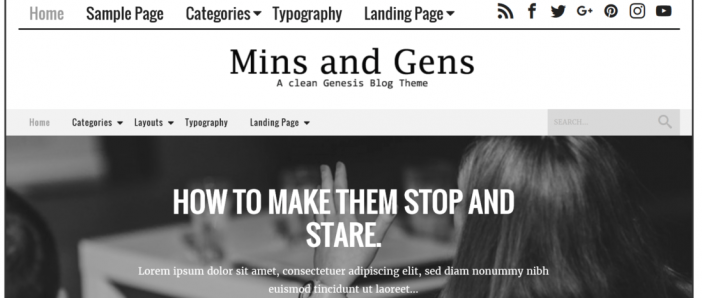 Mins & Gens Theme