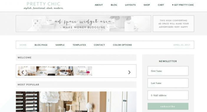 Pretty Chic Theme