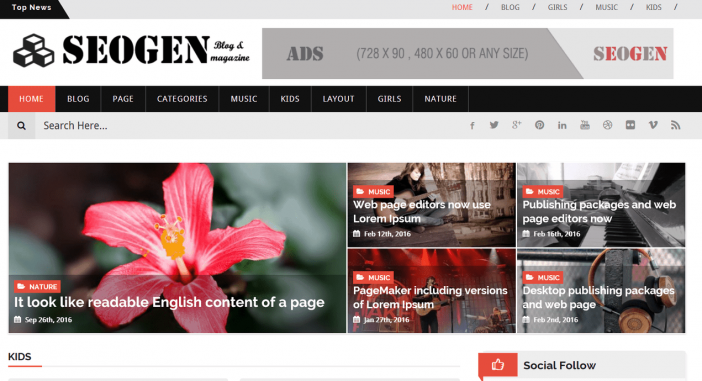 SEOGEN Theme