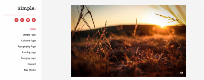 Simple Theme