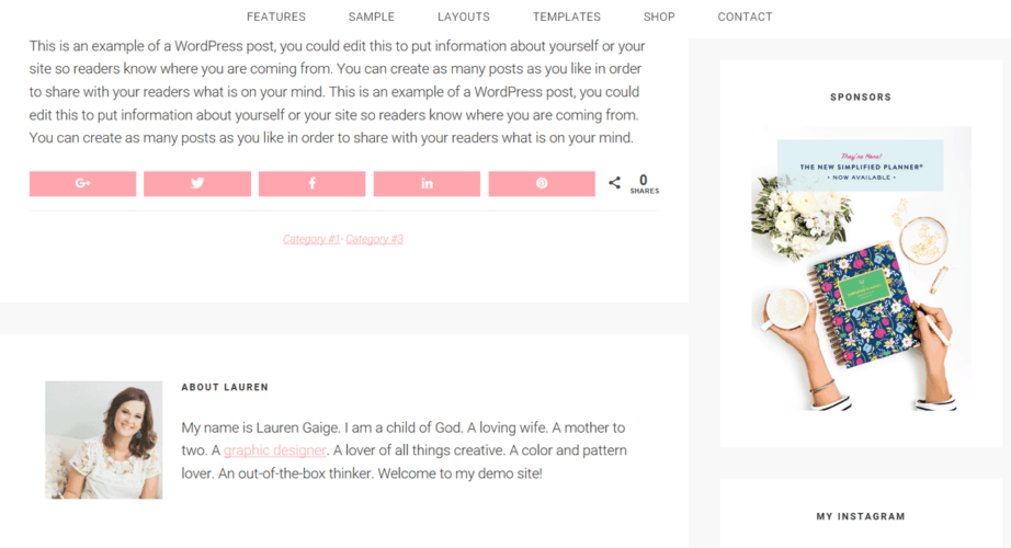 Simply Charming Blog Post