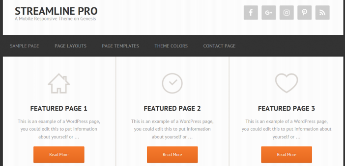 Streamline Pro Theme