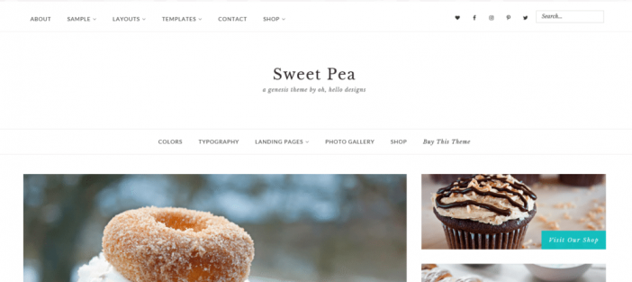 Sweet Pea Theme