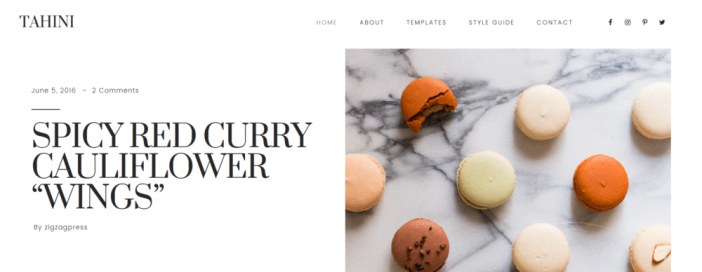 Tahini Theme