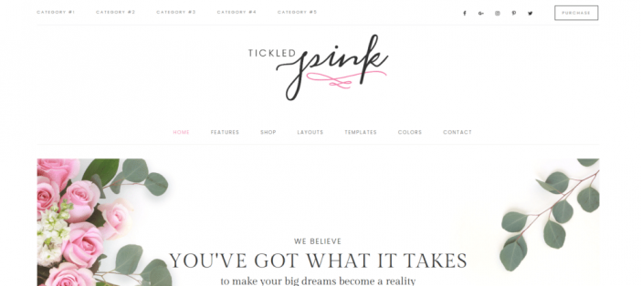 Tickled Pink Theme