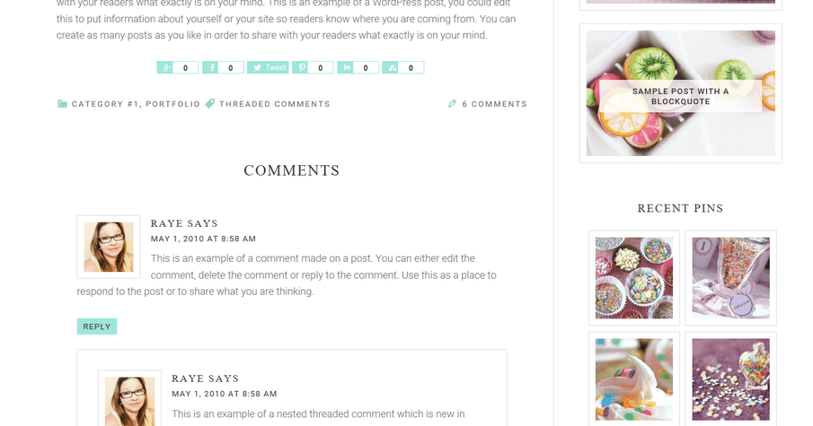 adaline theme example