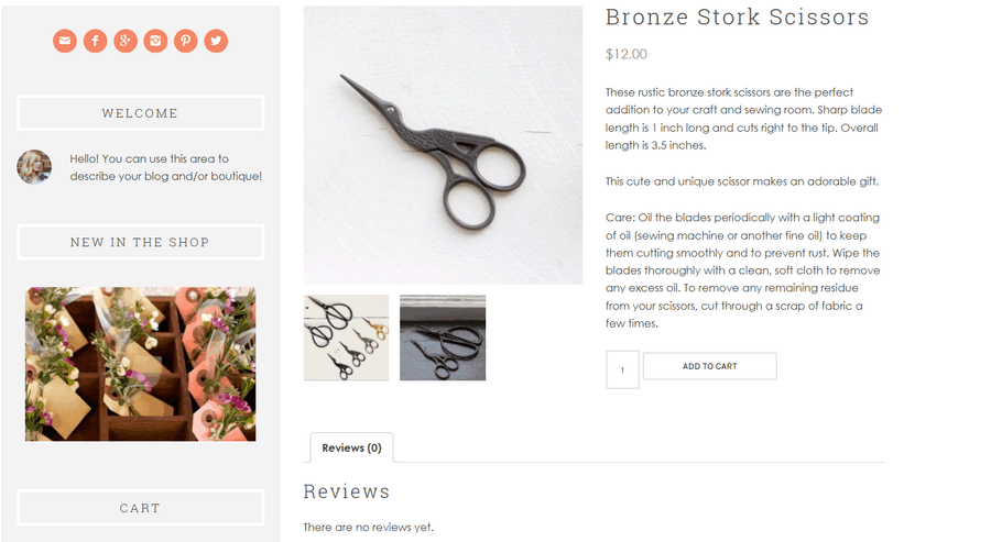 beautique theme example
