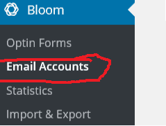 bloom email account