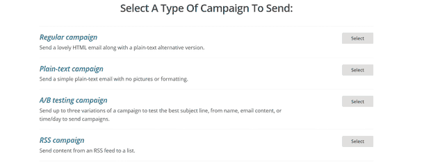 campaign send