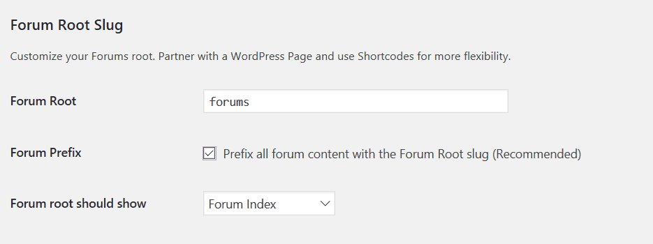 forum root