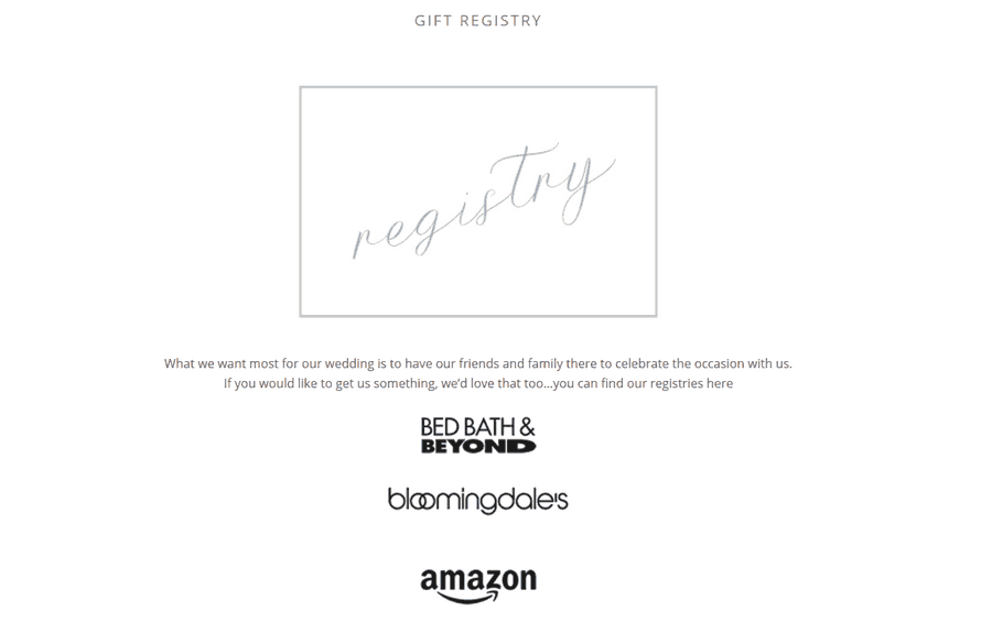 gift registry