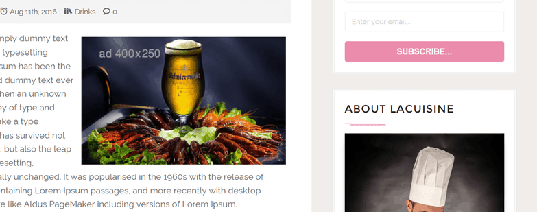 maktasty theme example