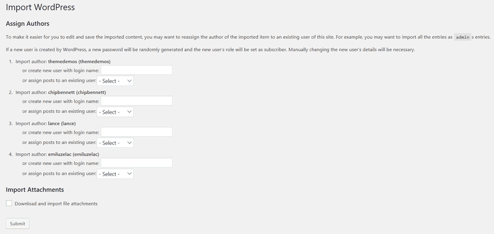 theme upload
