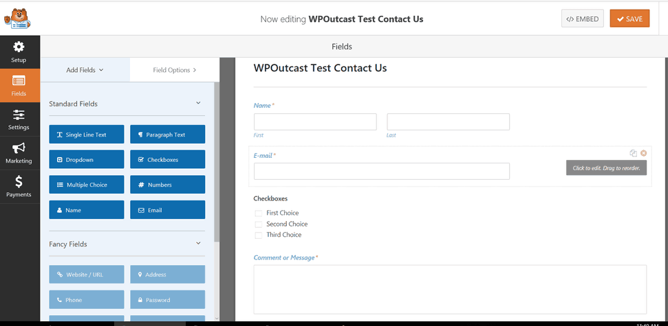WPForm Drag & Drop WPForm Drag & Drop